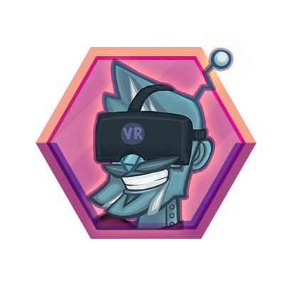 Virtual reality module icon.